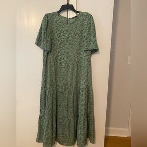 PrettyGarden Green Floral Dress